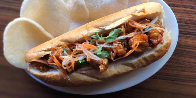Johnny's Special Chicken Banh Mi Sandwich