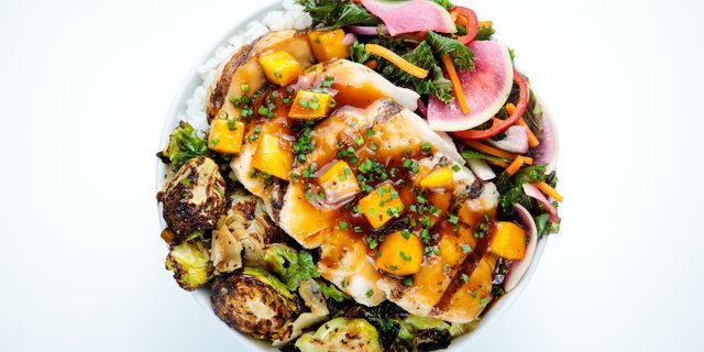 Mango Chicken Bowl