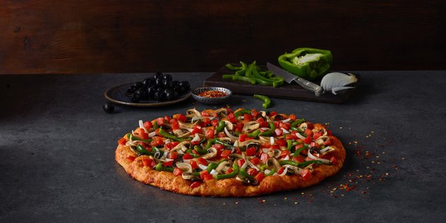 Guinevere's Garden Delight Pizza