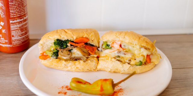 Veggie Cheesesteak