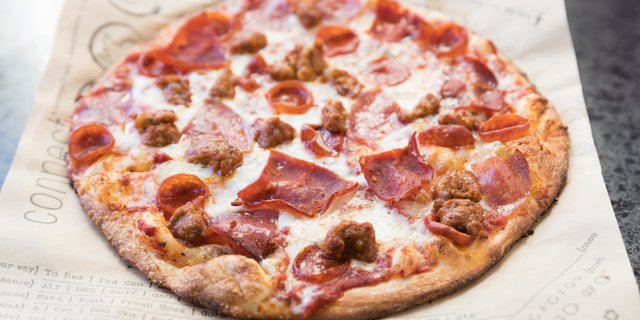 Meaty Italian Pizza