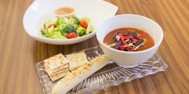 Chicken Fajita Soup Buffet