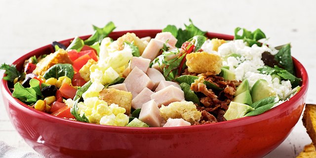 Turkey Avocado Cobb Group Salad