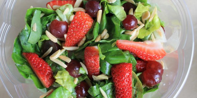 Strawberry Salad Platter