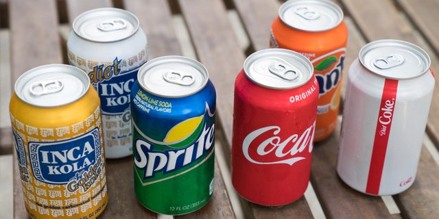 Assorted Individual Sodas