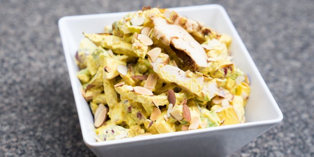 Chicken-Apple Curry Salad
