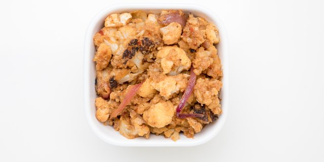Harissa Roasted Cauliflower
