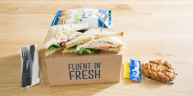 Turkey & Swiss Sandwich Boxed Lunch