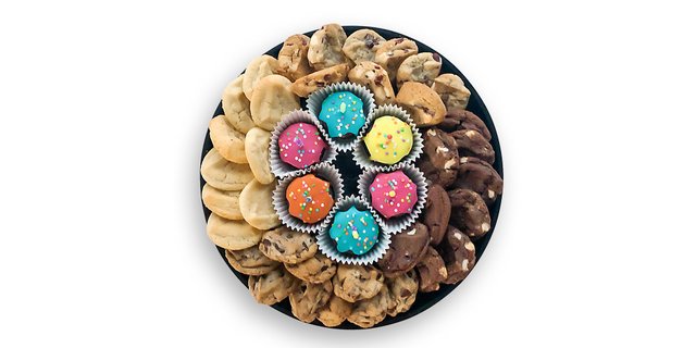 Birthday Cookies & Drip Cakes Platter