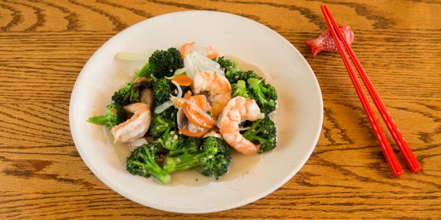 Shrimp w/ Broccoli