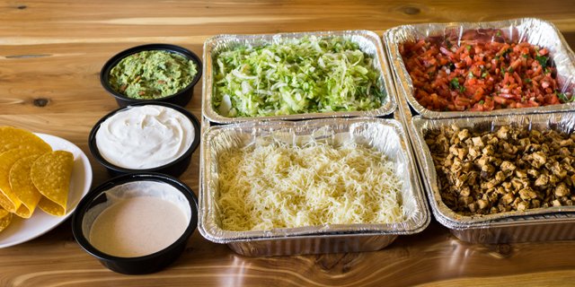Taco Salad Bar