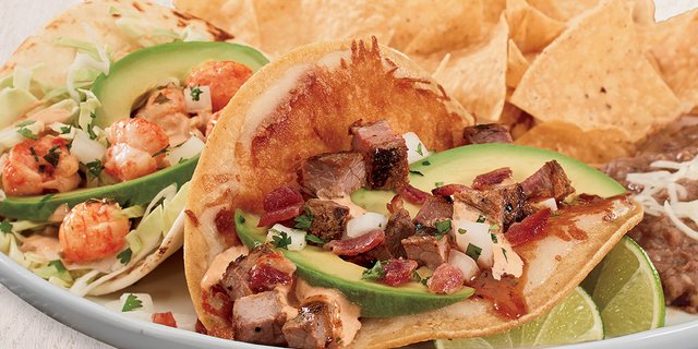 Surf & Turf Two Taco Plate