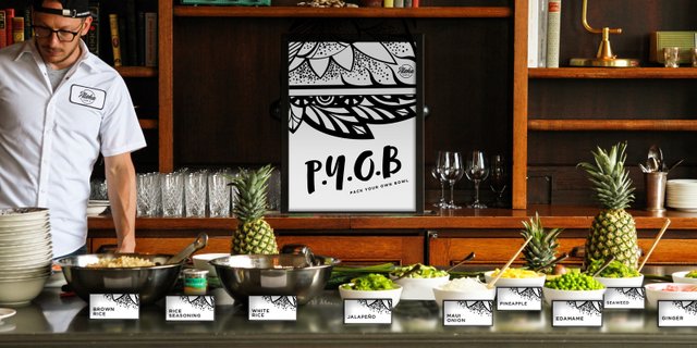 Pack-Your-Own Poke Bowl