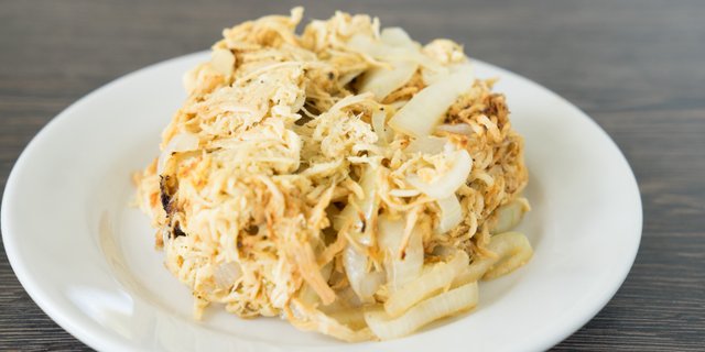 Vaca Frita de Pollo (Shredded Chicken)