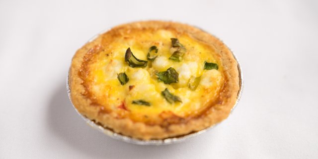 Bacon & Cheese Quiche