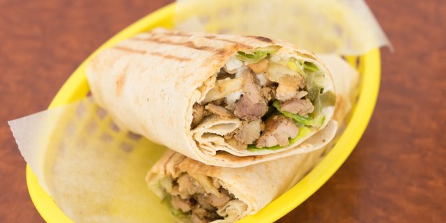 Chicken Shawarma Roll-Up