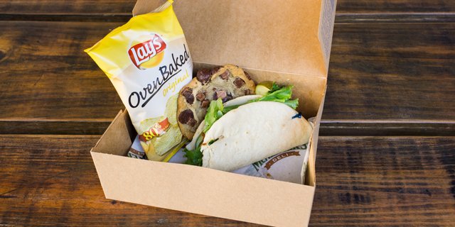 The Veggie Pita Box Lunch