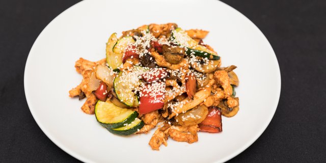 Grilled Chicken & Vegetables
