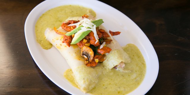 Chicken Marinated Crepe