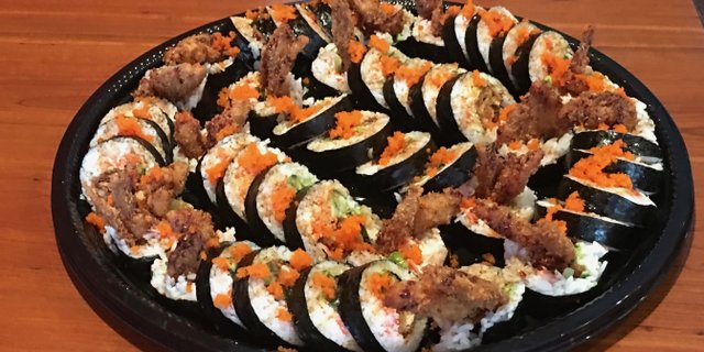 Spider Roll Tray