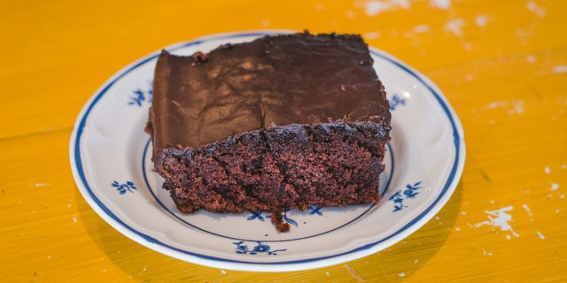 Grandma's Homemade Chocolate Cake