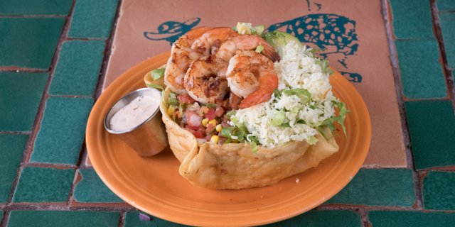 Shrimp Taco Salad
