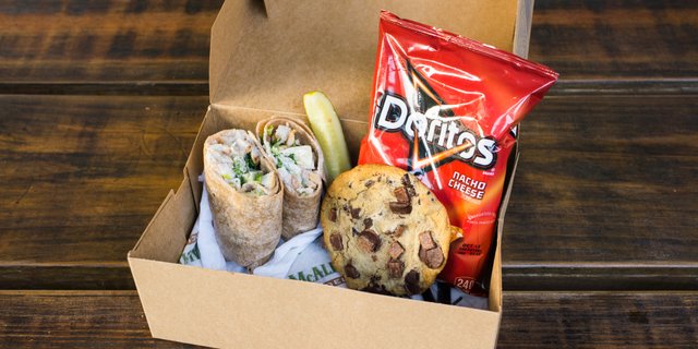 Grilled Chicken Caesar Wrap Box Lunch