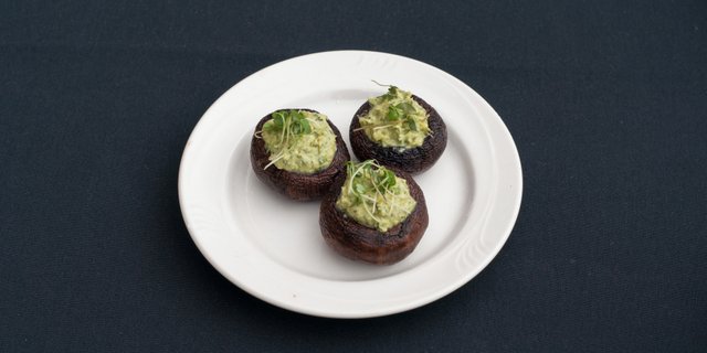 Vegan Stuffed Mushrooms