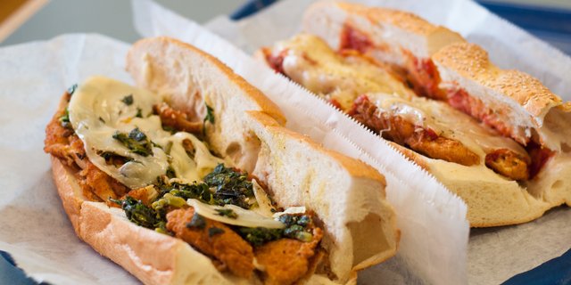 Chicken Cutlet Sandwich Tray