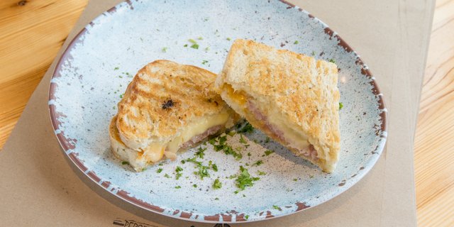 Adult Grilled Cheese Sandwich