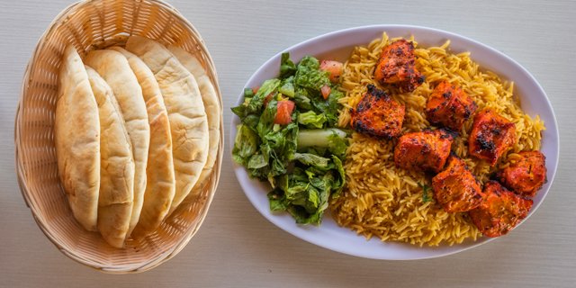 Chicken Shish Kabob Plate