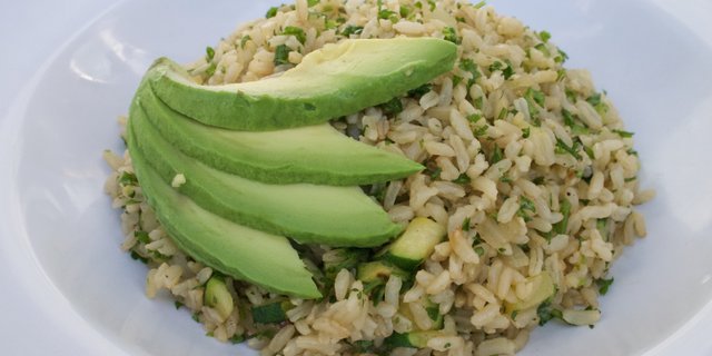 Brown Rice w/ Zucchini