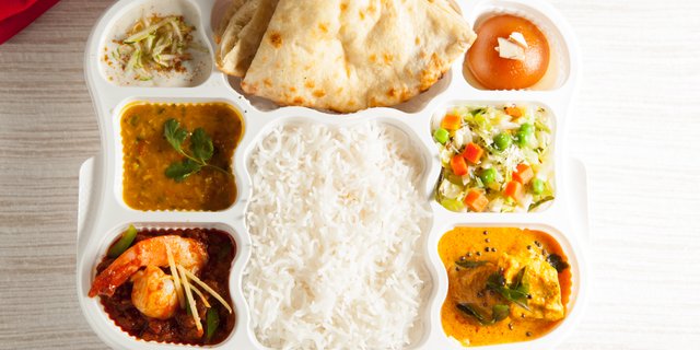 Seafood Thaali