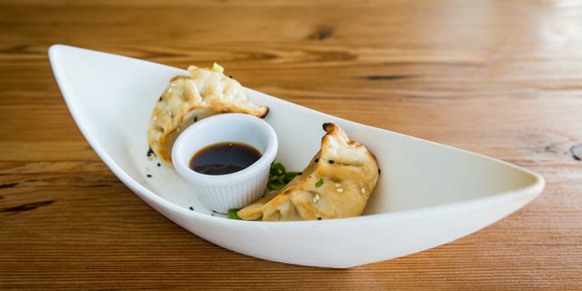 Chicken & Vegetable Pot Stickers
