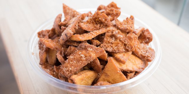 Cinnamon Toast Pita Chips