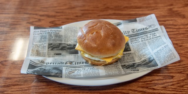 Breakfast on a Brioche Bun