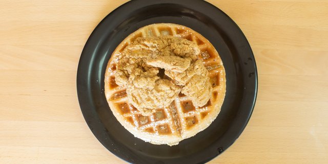 Chicken & Waffles Platter