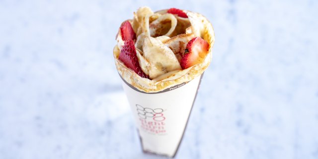 Strawberry-Banana Crepe