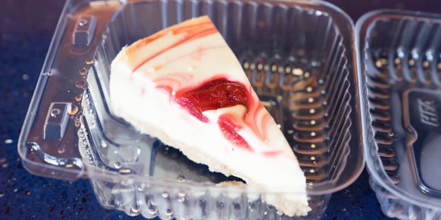 Strawberry Swirl Cheesecake