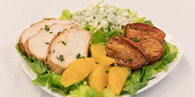 Roasted Chicken & Orange Salad