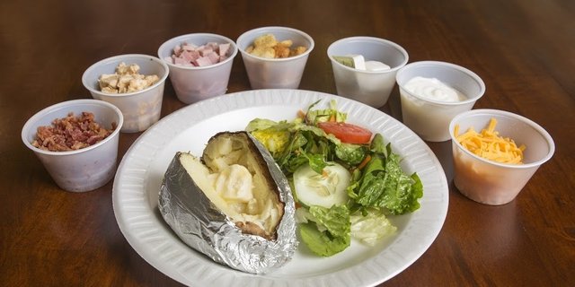 Baked Potato & Salad Bar