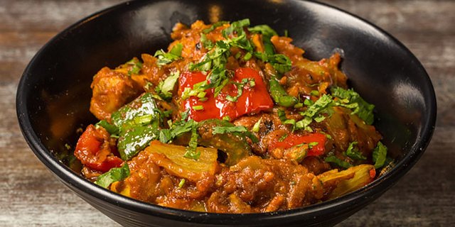 Lamb Kadai Mirchiwala