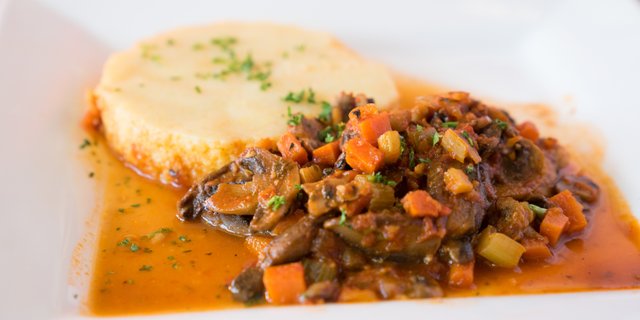 Portobello Polenta
