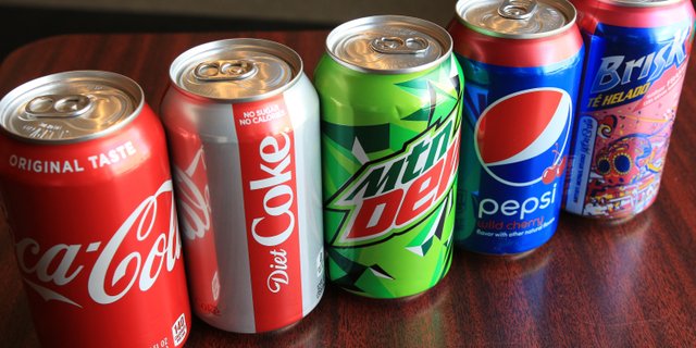 Assorted Individual Sodas