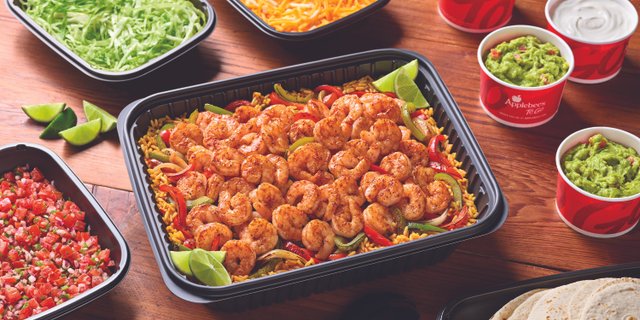 Unsmothered Shrimp Fajitas