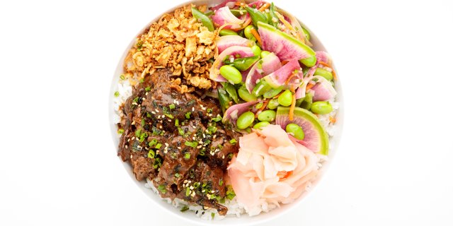 Red Miso Beef Bowl