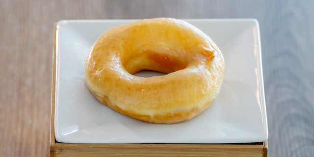 Original Vanilla Bean Glazed Scratch Doughnut