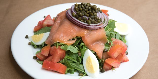 Smoked Salmon Salad