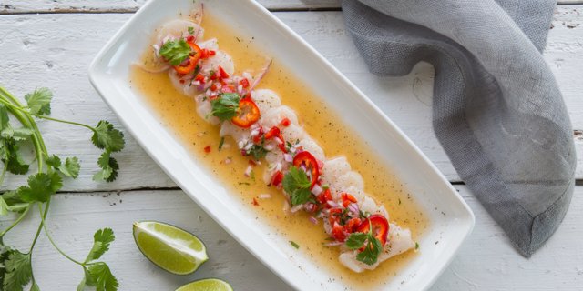Tiradito de Scallops