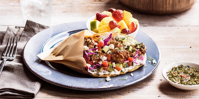Rustic Lamb Pita Sandwich Boxed Lunch